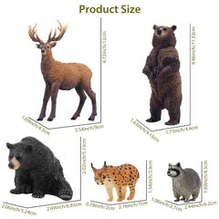 Toymany wapiti figure for storytelling and educational crafts.