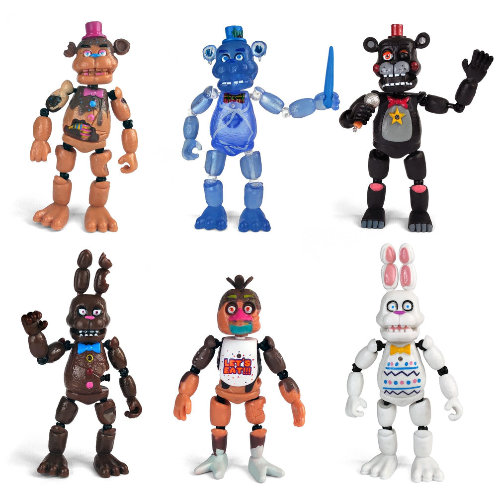 Toysvill Rockstar Freddy action figure with vivid detailing for display or play