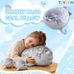 TOYSYM seal pillow zipper opening for removable plushies