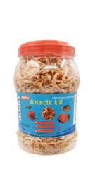 Toyuto Premium krill and shrimp bottle-pour for quick, mess-free feeding.