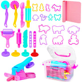 Toyze dough tool set rolling pin for creative play and fine motor skills.