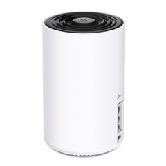 TP-Link Deco XE75 with 6 GHz band backhaul for stable mesh.