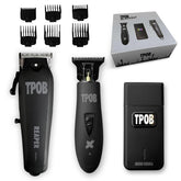 TPOB Slime 2 black clipper close-up showing precise fade blade