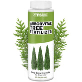 TPS NUTRIENTS Arborvitae fertilizer bottle for steady growth and healthier roots.