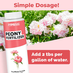 TPS NUTRIENTS Peony Fertilizer supports healthy foliage and growth