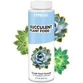 TPS NUTRIENTS succulent plant food bottle pour supports balanced growth.