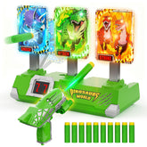 Tqeieu dinosaur targets glow vividly for immersive scoring fun.
