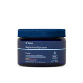Trace Minerals magnesium glycinate powder bottle for daily sleep-support routine.
