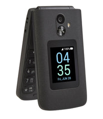 TCL FLIP 3 flip-action design provides compact, comfortable clamshell use.