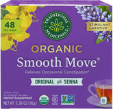Traditional Medicinals Smooth Move tea bag for overnight relief.