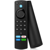 Trado Voice Remote for FireStick front view with ergonomic grip for comfortable navigation.