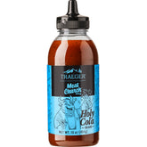Traeger Meat Church Holy Cola 16oz bottle ready for rib and chicken glaze.