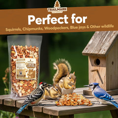 Trailmark Naturals USA-grown peanuts provide clean, natural wildlife nutrition.