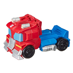 Transformers Rescue Bots Optimus Prime in vehicle mode encourages fast pretend rescues.