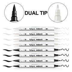 TRANSON brush-tip strokes demonstrate broad, textured lines