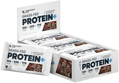 Transparent Labs Protein+ Bars sea-salt-brownie packaging for on-the-go protein and clean snacking