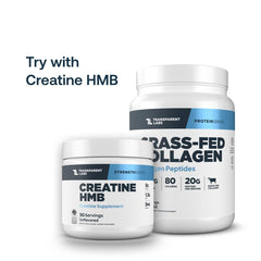 Transparent Labs collagen peptides for skin, joints, hair, and nails—visible benefits.