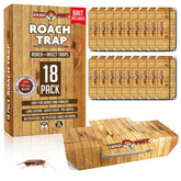 TRAP A PEST roach trap indoor sticky 18-pack front view for quick pest capture.