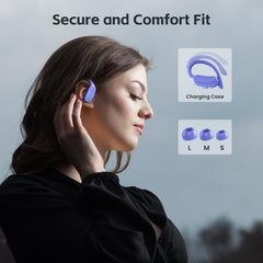 TRAUSI wireless earbuds fast charging case delivering extended playback