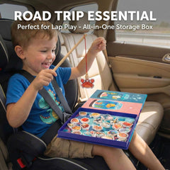 Travofun foldable design stores all pieces securely for mess-free travel.
