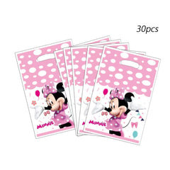 TREANY Minnie gift bags ideal for candy, goodies, and small prizes at parties.