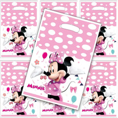 TREANY Minnie design gift bags with vivid print for party favors.