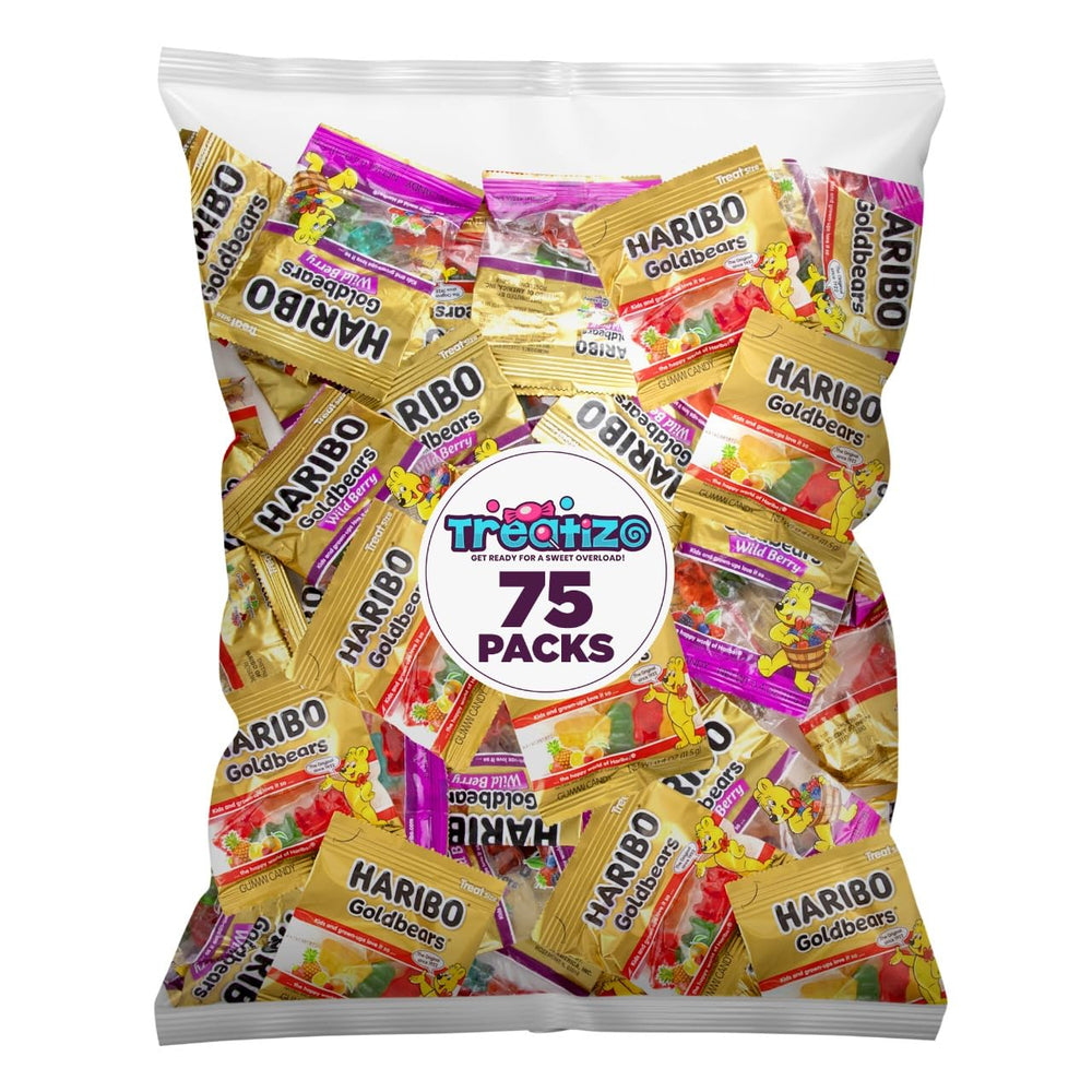 Treatizo Goldbears assorted fruit flavors for snacking
