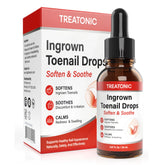 Treatonic ingrown toenail treatment bottle-drops: at-home care for softer nails.