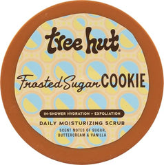 Tree Hut Frosted Sugar Cookie Scrub foam showing airy bubbles and gentle polish
