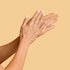 Tree Hut hand wash showing serum-like texture for moisturizing cleansing.