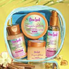 Tree Hut Tropic Glow Whipped Body Butter for lasting hydration.