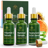 Tree of Life beauty set box front showcases packaging for a complete skincare routine.