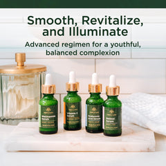 Tree of Life Niacinamide Serum bottle highlighting pore refinement and even tone.
