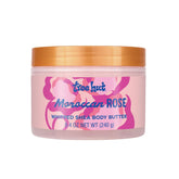 Tree Hut Moroccan Rose whipped butter jar close-up for fast, non-greasy hydration.