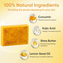 Treeroot turmeric soap mesh bag enhances foaming action