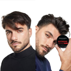 TrendStarter Extreme Wax jar close-up highlighting flake-free formula.