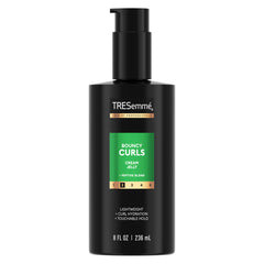 TRESemmé Bouncy Curls Cream Jelly bottle delivers hydration for defined curls.