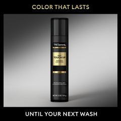 TRESemmé Root Touch-Up applied on hair to hide gray roots instantly.