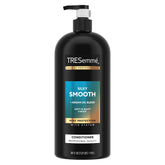 TRESemmé Smooth and Silky conditioner pump bottle delivers daily hydration for frizz control