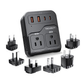 TREVOLTY 2000W converter in compact travel form ideal for international trips