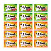Trident Watermelon Twist bulk front for on-the-go freshness