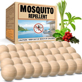 TrioVueLy mosquito ball close-up for patio protection with plant-based repellent.