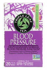Triple Leaf Tea Blood Pressure tea bags in box for daily use