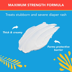 Triple Paste 3X Max packaging in a diaper bag for on-the-go care