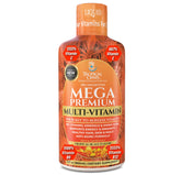 Tropical Oasis Mega Premium bottle with liquid multivitamin for daily immune support