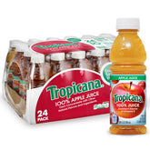 Tropicana Apple Juice 10oz bottle—portable refreshment with 100% juice