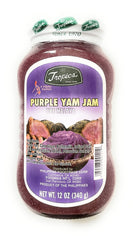 Tropics Ube Halaya purple yam jam jar, creamy spread for desserts and toast.