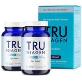 TRU NIAGEN bottle front showing premium NAD+ packaging for easy daily use
