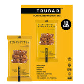 TRUBAR Saltylicious Almond Love bar on display, a protein-packed snack for busy days.