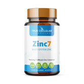 True Cellular Formulas Zinc7 bottle cap for easy daily dosing and consistent use
